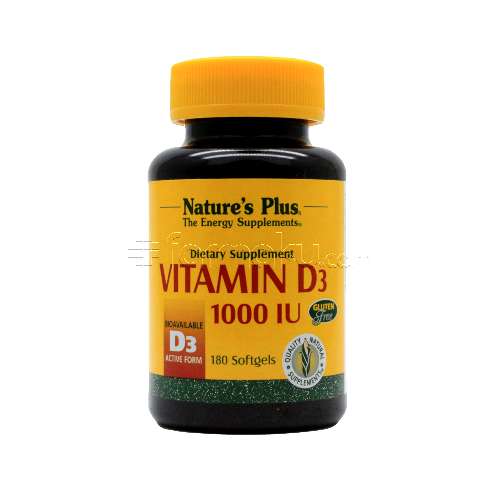 Nature’s Plus Vitamin D3 1000 IU