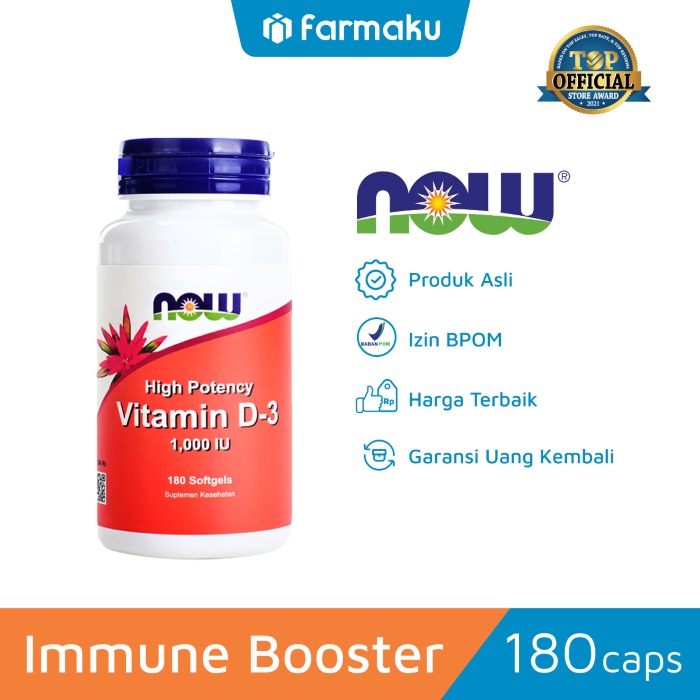 Now Vitamin D-3 1000 IU