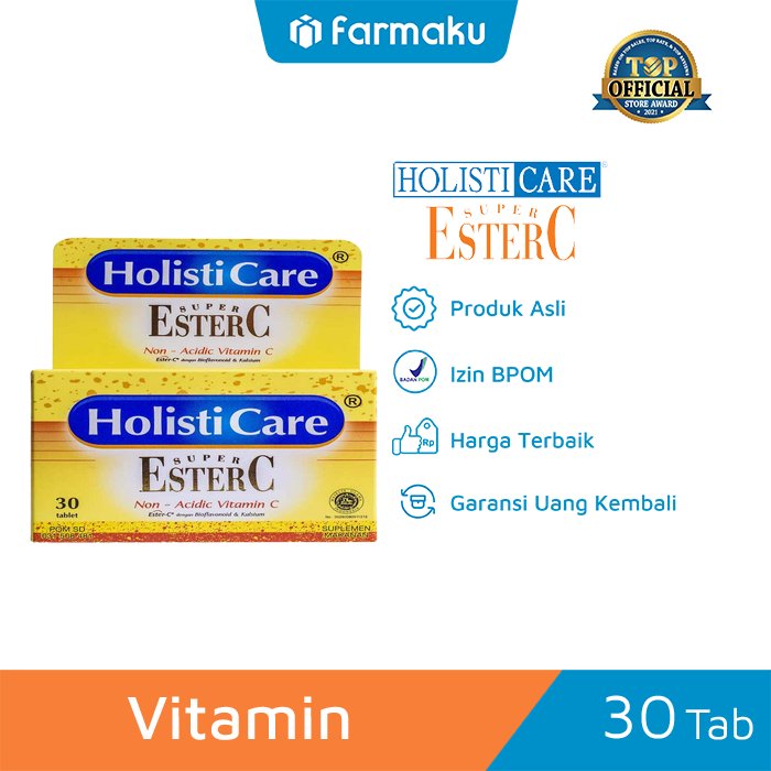 Holisticare Ester C 30 tablet