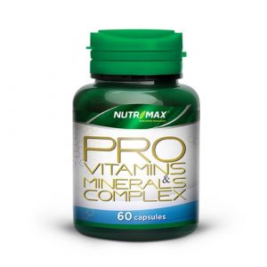 Nutrimax Pro Vitamins & Minerals Complex 60S