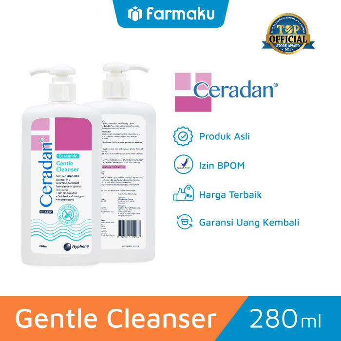 Ceradan Gentle Cleanser 280 ml