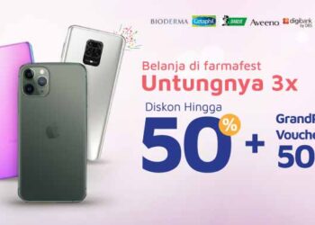 Farmafest, Belanja 3X Lebih Untung!