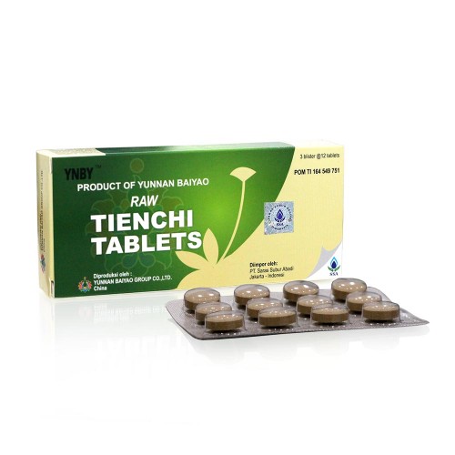 Raw Tienchi Tablets