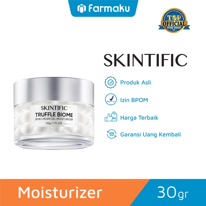 Skintific Moisturizer Cream Gel Truffle Biome