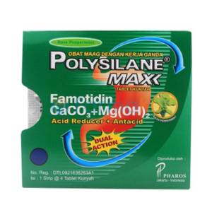 Gambar Polysilane Max Mint Strip 4 Tablet