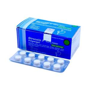 Gambar Strocain P 400 mg Strip 10 Tablet