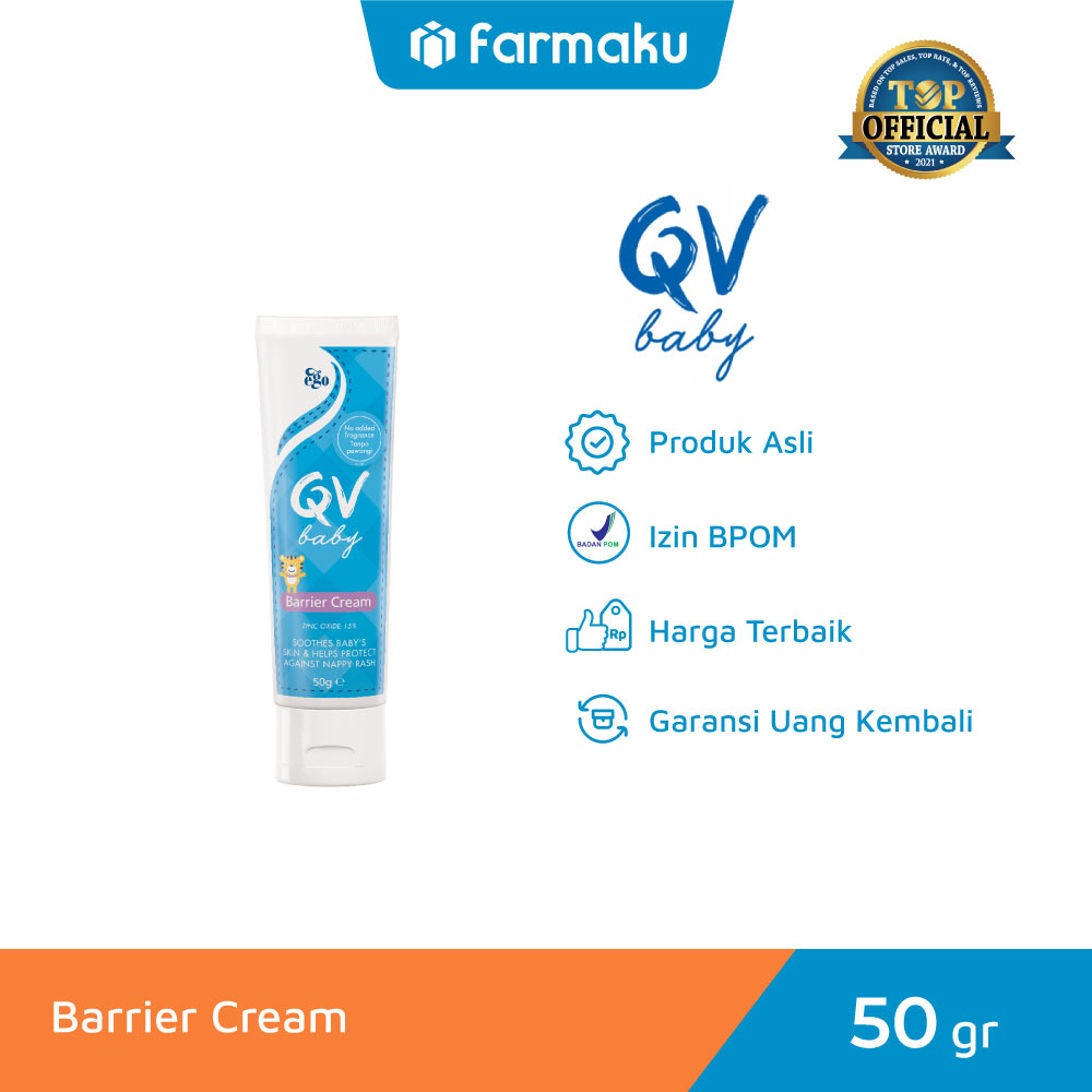 QV Baby Barrier Cream Soothes And Protect Nappy Rash
