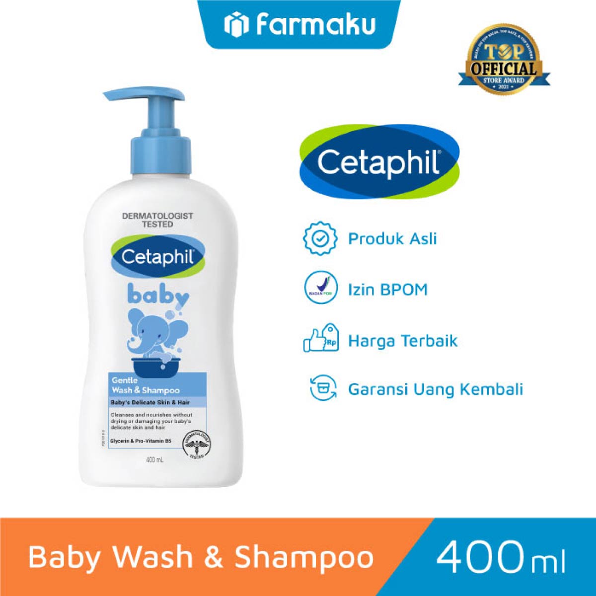 Cetaphil Baby Gentle Wash & Shampoo