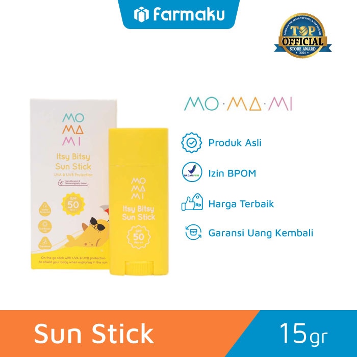 Momami Sun Stick Itsy Bitsy SPF50 PA+++