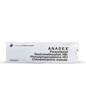 Gambar Anadex Strip 10 Tablet
