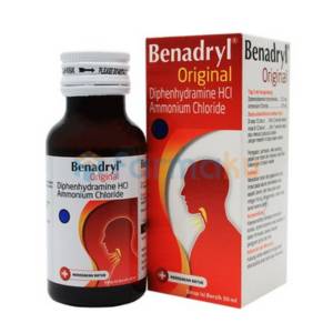 Gambar Benadryl Original Syrup 50 ml