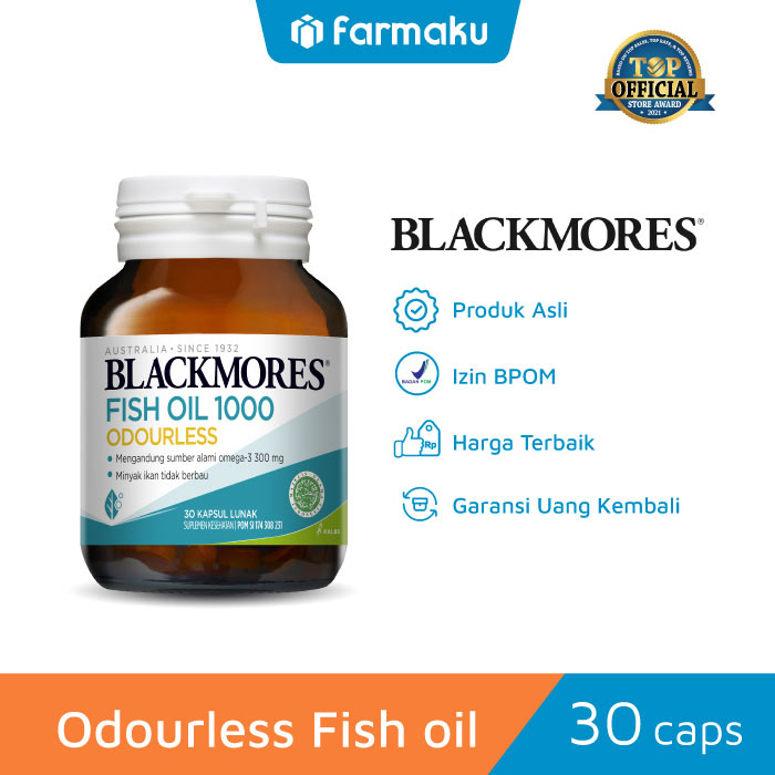 Blackmores Odourless Fish Oil 1000