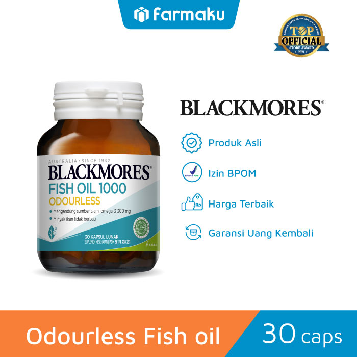 Blackmores Odourless Fish Oil 1000 