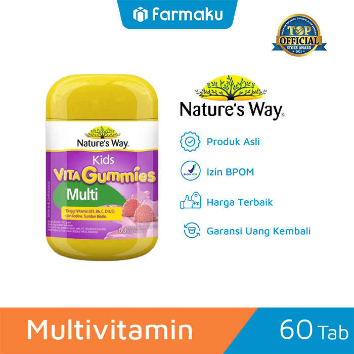 Natures Way Vita Gummies Kids Multi