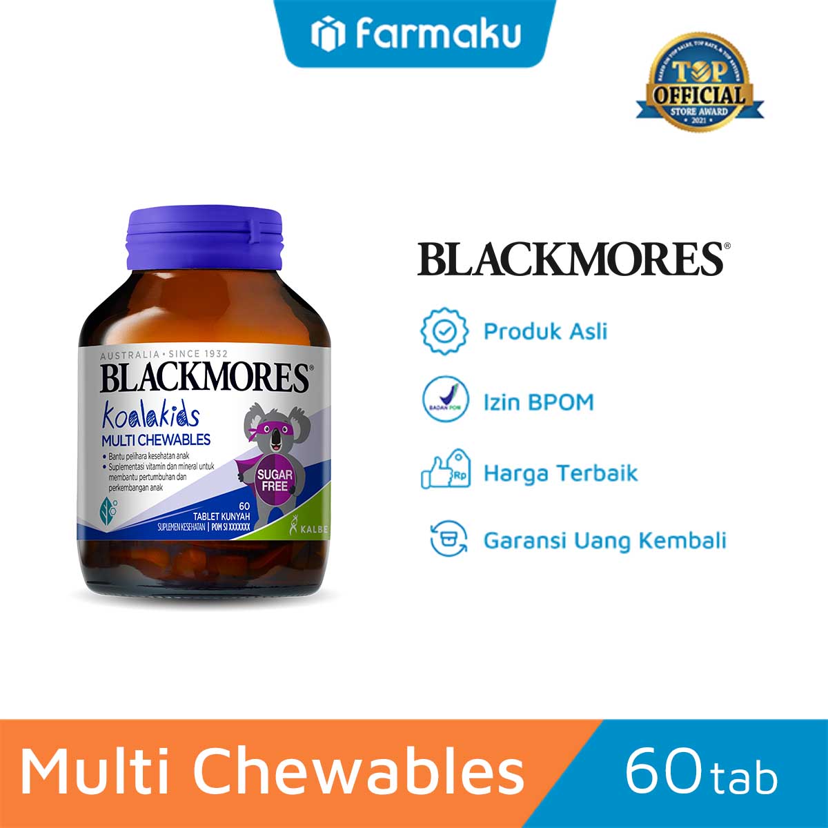 Blackmores Koala Kids Multi Chewables