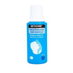 Gambar Betadine Mouthwash & Gargle 190 ml