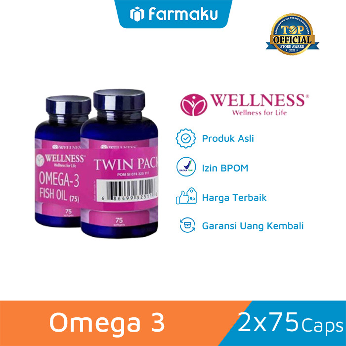 WELLNESS Omega 3 1000 mg
