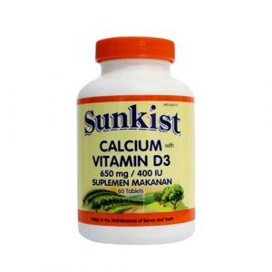 Sunkist Calcium + Vit D 60S