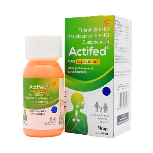 Actifed Plus (Hijau) Syrup 60 ml