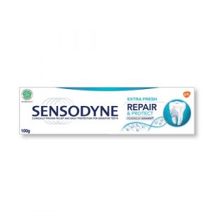 gambar sensodyne repair + protect toothpaste 