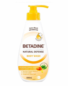 Betadine body wash antiseptic