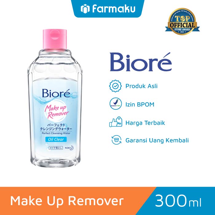 Biore Makeup Remover Perfect Cleansing Water Oil Clear