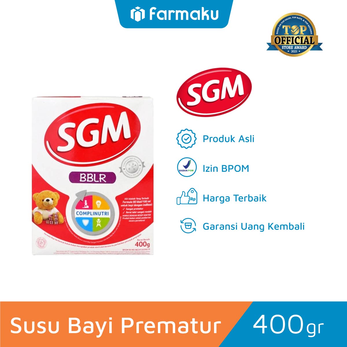 SGM BBLR 400 gram