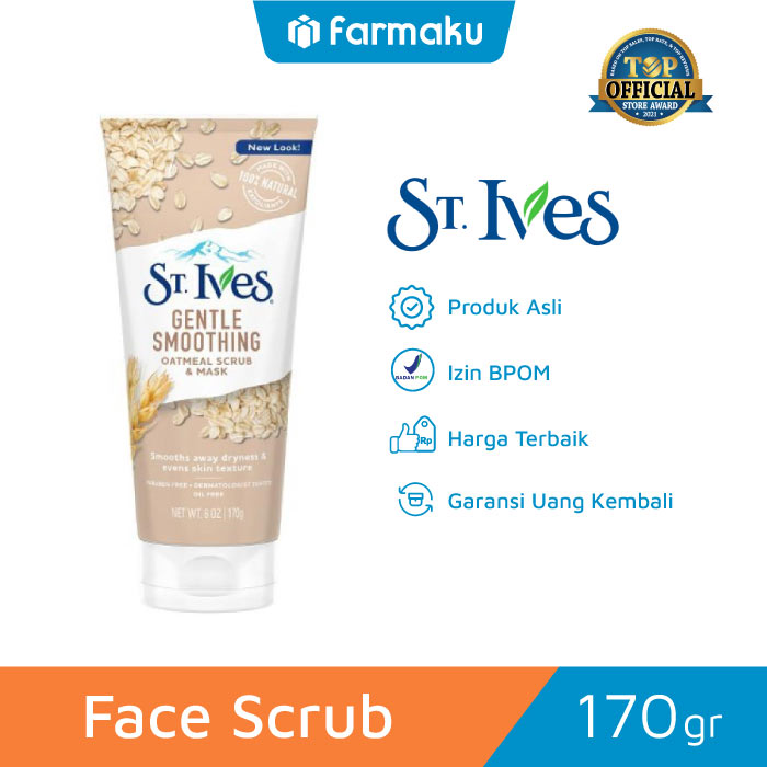 St. Ives Gentle Smoothing Oatmeal Scrub & Mask