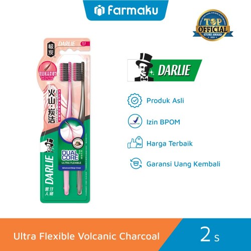 Darlie Toothbrush Ultra Flexible Volcanic Charcoal
