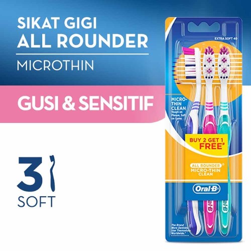Oral B All Rounder Microthin Clean