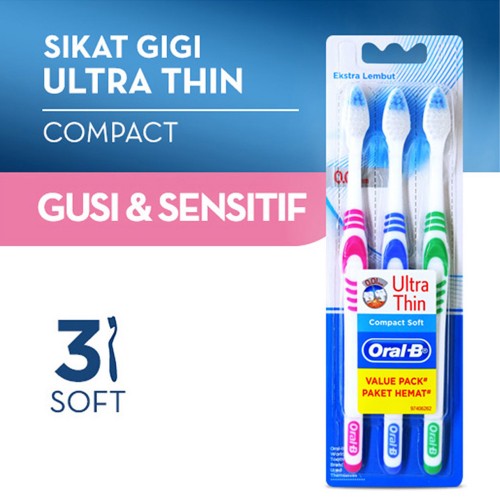 Oral B Ultra Thin Compact Soft