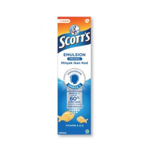 gambar scott's emulsion minyak ikan untuk anak