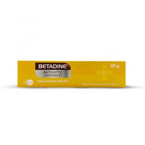 Betadine ointment for burns