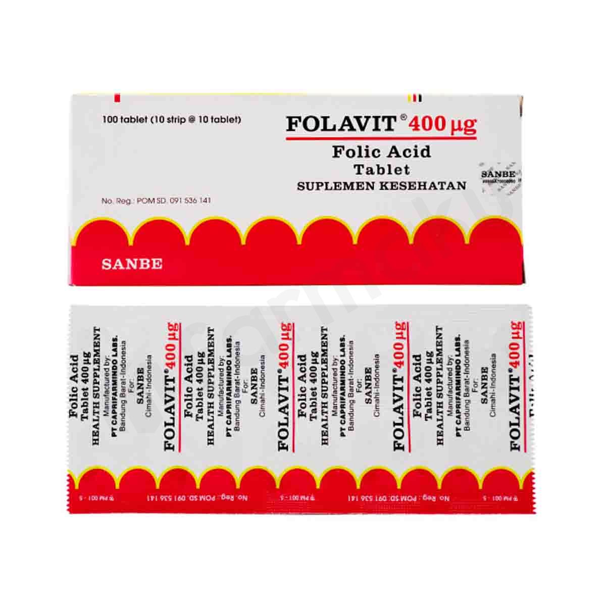 Folavit 400 mcg