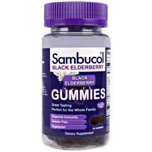 Sambucol Gummies Black Elderberry