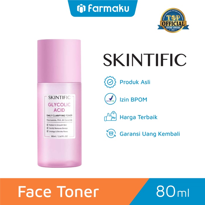 Skintific Toner Daily Clarifying Glycolic Acid