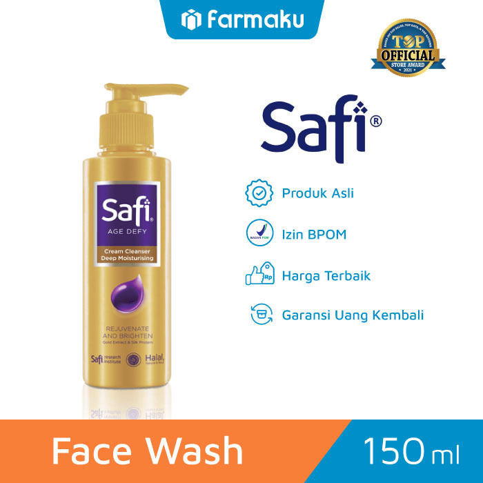 Safi Age Defy Cream Cleanser Deep Moisturizer Anti Aging