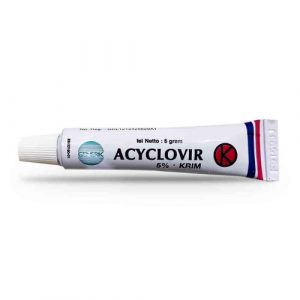 Gambar Acyclovir 5% Cream 5 gr KF