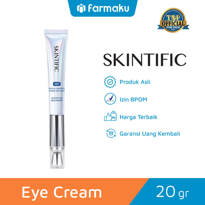 Skintific Eye Cream 360 Crystal Massager Lifting