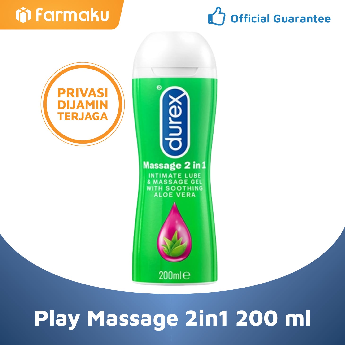 Durex Play Massage 2in1