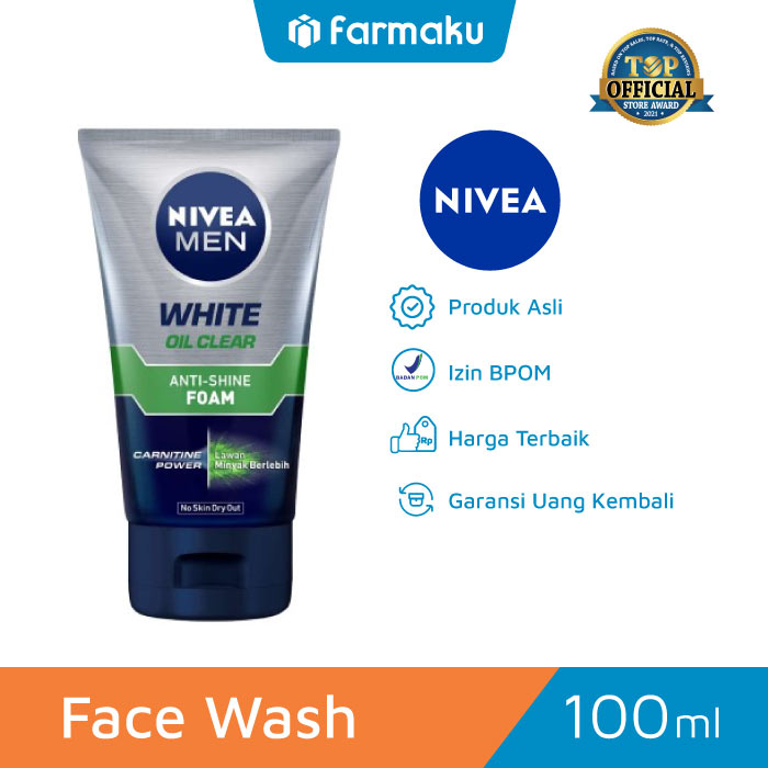 Nivea Men Face Wash Whitening Oil Control