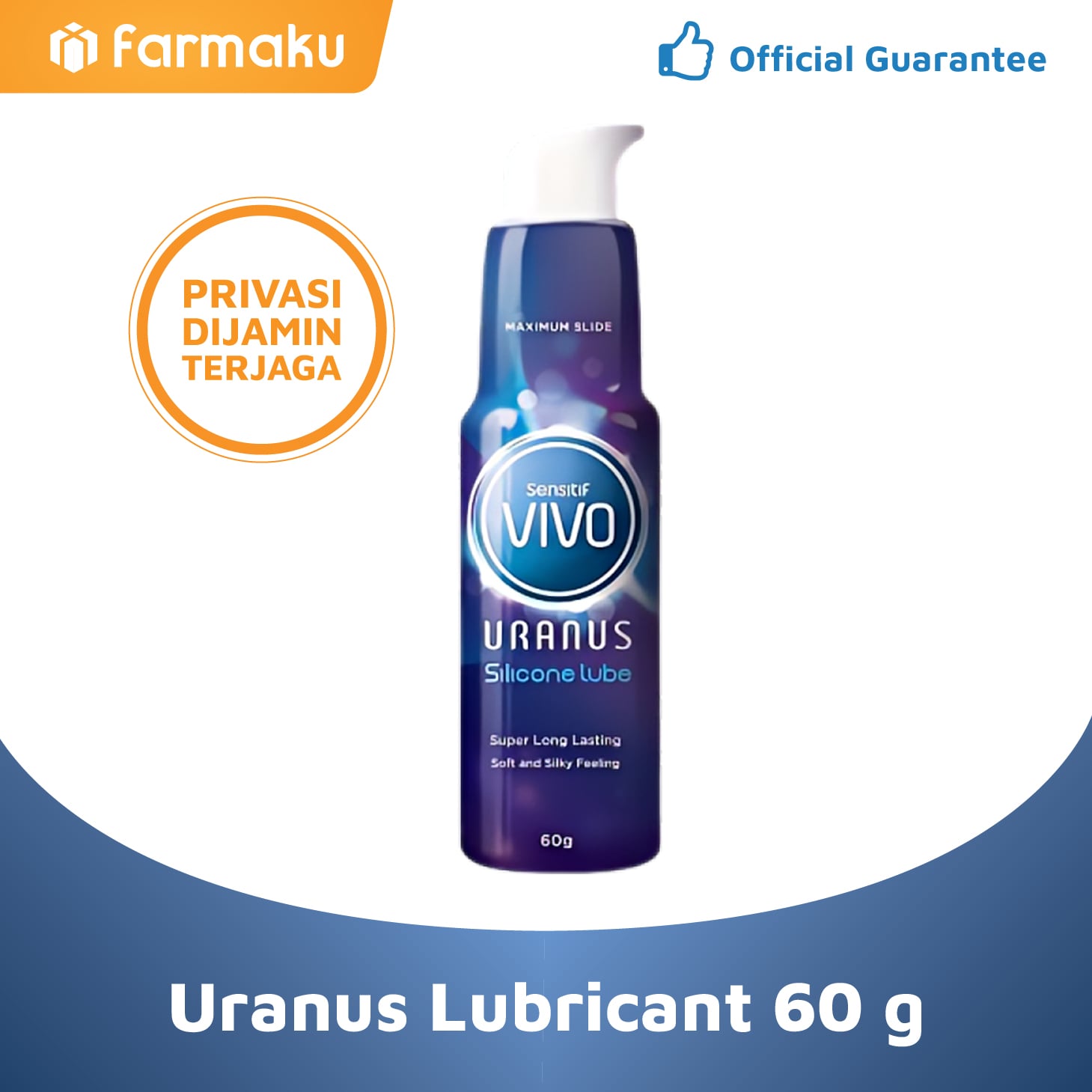 Vivo Uranus Silicone Lube