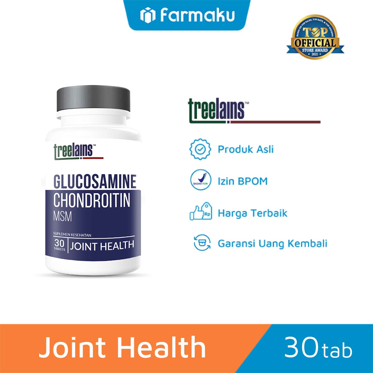 Treelains Glucosamine Chondroitin MSM