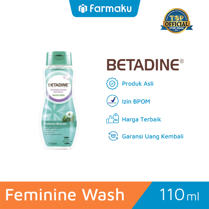 Betadine Feminine Wash Natural Radiance Blossom