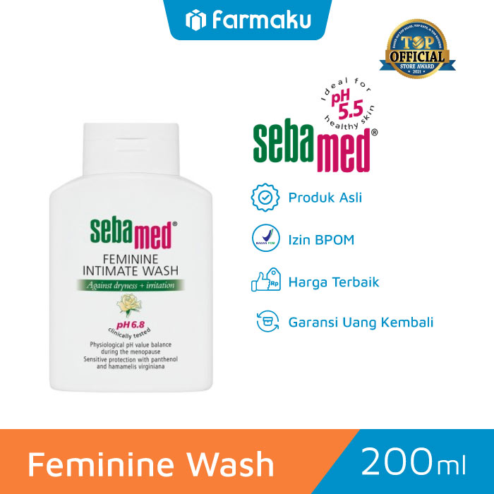 Sebamed Feminine Intimate Wash Menopause Dryness & Irritation