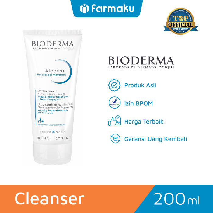 Bioderma Atoderm Intensive Gel Moussant (Flacon)