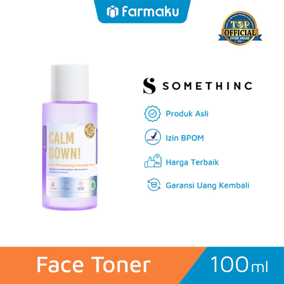 Somethinc Calm Down! PHA 3% Soothing Everyday Toner