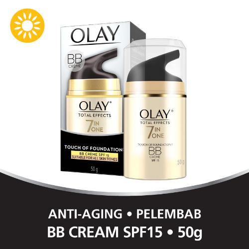 Olay Total Effects 7 in One Day Cream Touch of Foundation SPF15