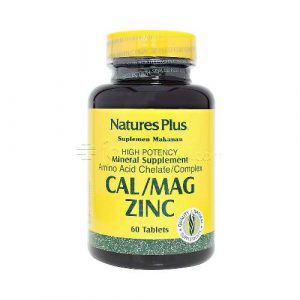 Gambar Natures Plus Cal/Mag/Zinc 60S