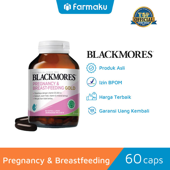 Blackmores Pregnancy & Breastfeeding Gold Improved Formula 60s